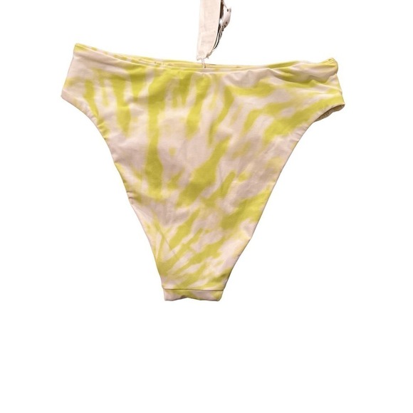 Seafolly Women's Beach Break High Waist Summer Bikini Bottom Size 4 Limeade NWT - Picture 6 of 7